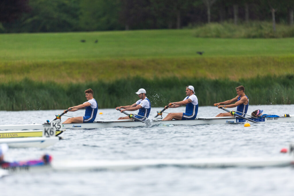 Senior Men's Four Winning MET Regatta