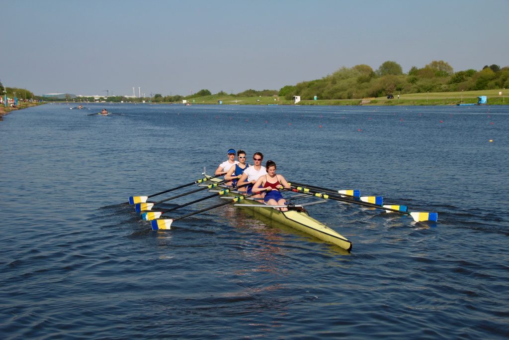 WInt4x (B) heading to start line BUCS Regatta 2018