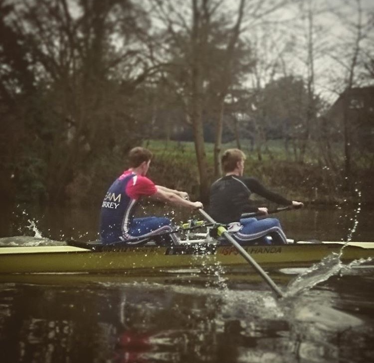 Ali and George in training. Credits to Franz Imfeld.