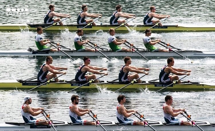 GBR 1 and 2 during racing. Credits to Merijn Soeters. 