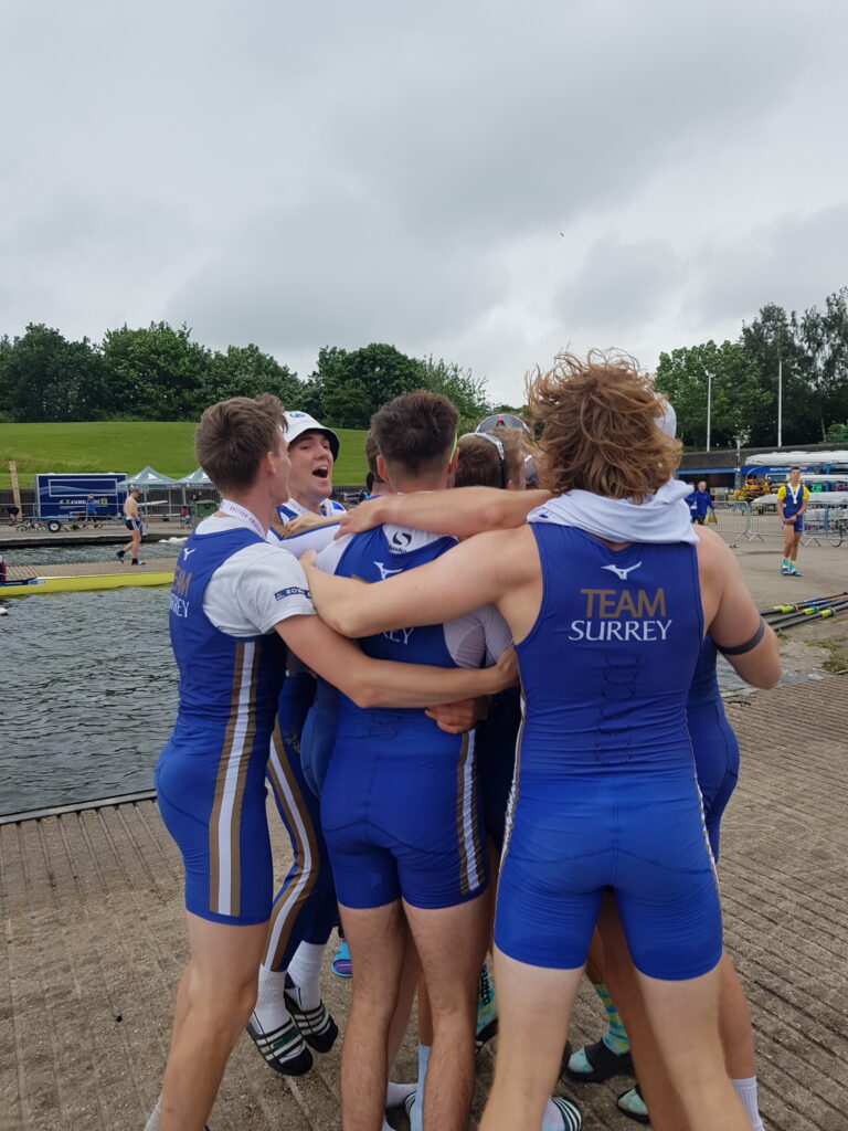 Senior Men's Eight BUCS Celebrations