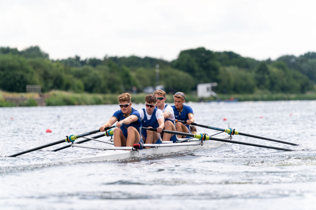 Senior Men's Four Winning Silver at BUCS 2021