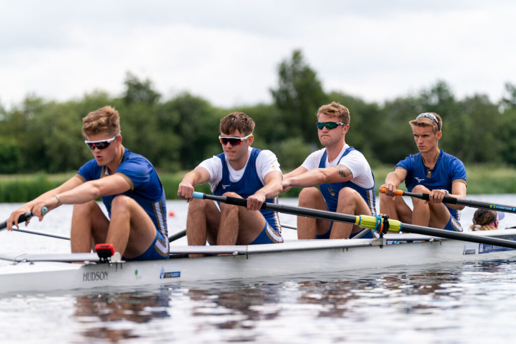 Senior Men's Four Winning Silver at BUCS 2021