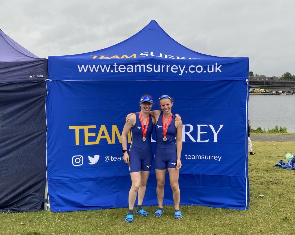 Senior Women's Lwt Double Winning Silver at BUCS 2021